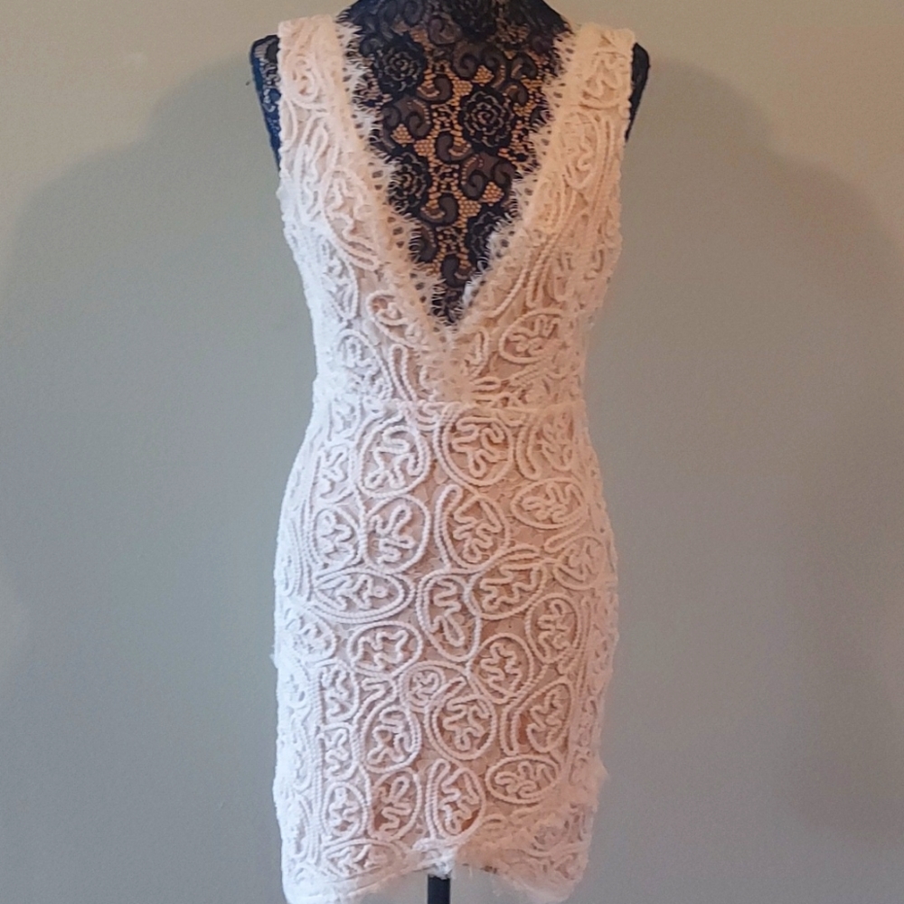 White short dress